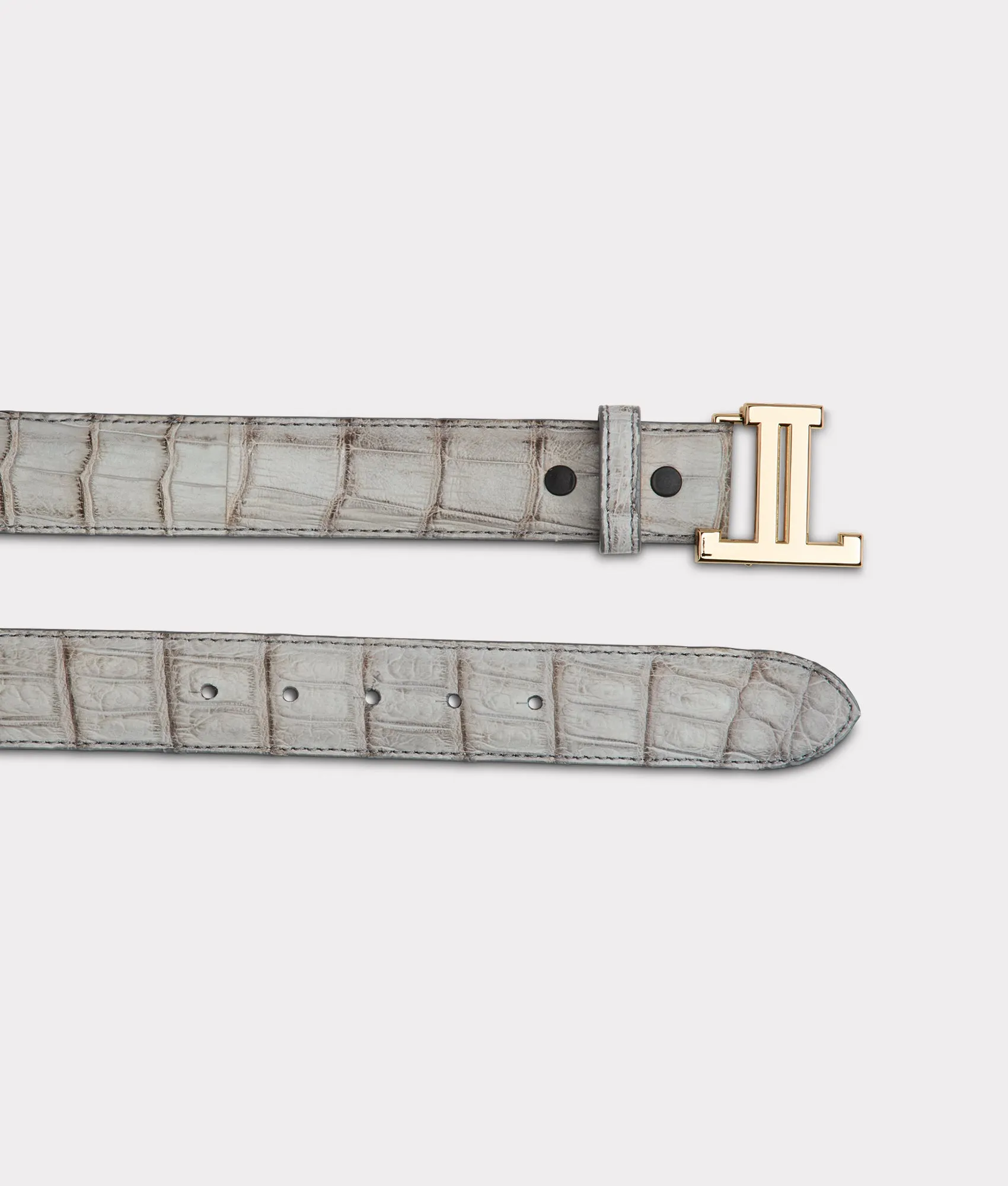 Women's Exotic Mirrored L Belt :: Iceberg