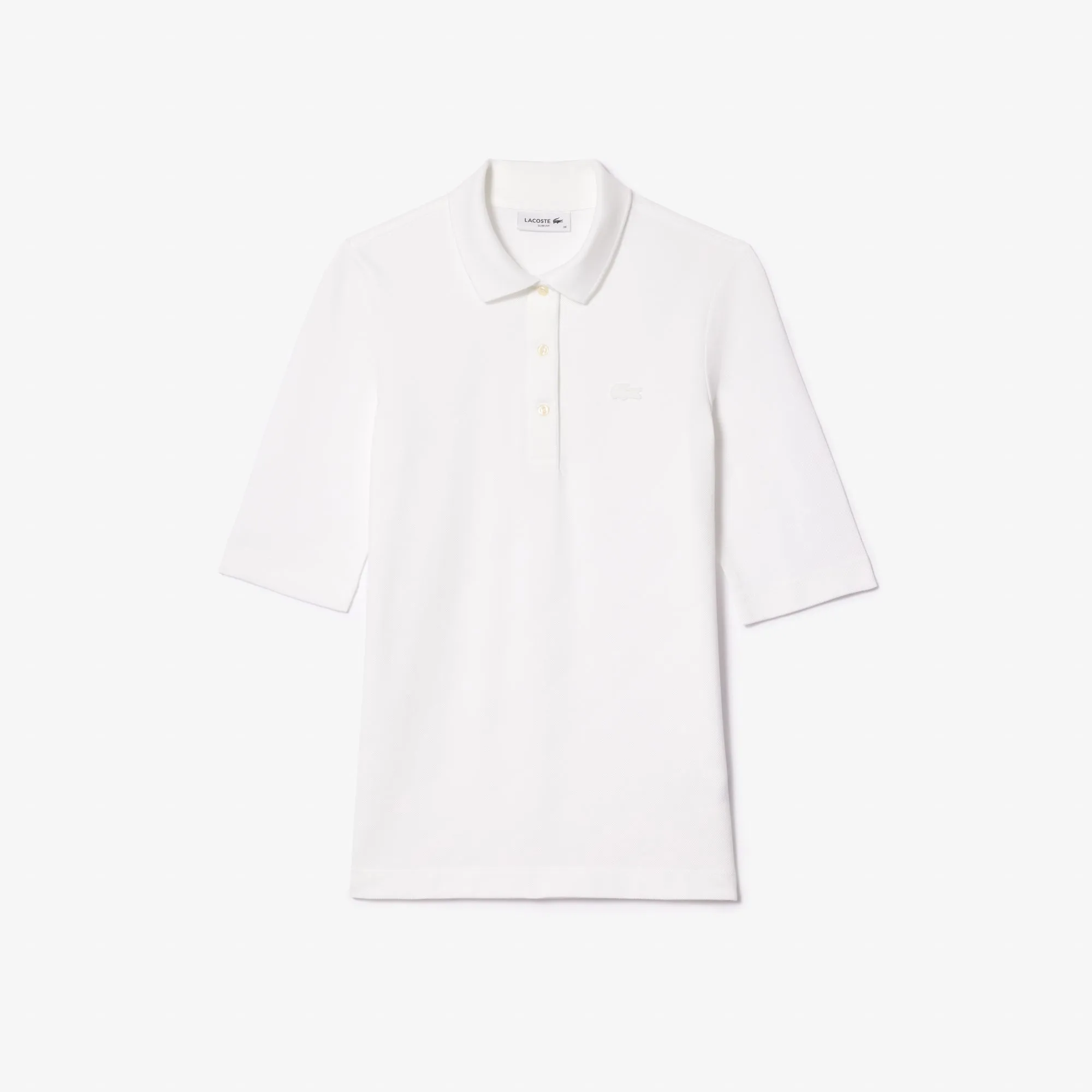 Women's Lacoste Slim Fit Supple Cotton Polo Shirt